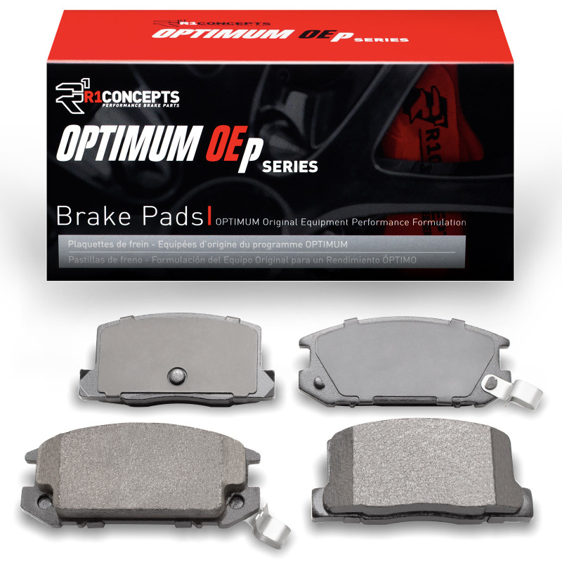 Toyota MR2 Spyder Brake Pads - Rear - R1 Concepts - Optimum OE - `91-`05